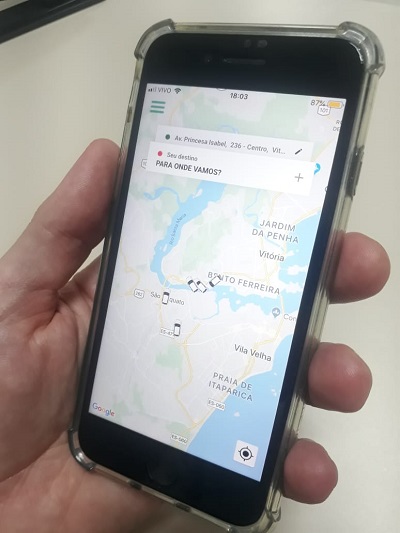 Novo app de transporte