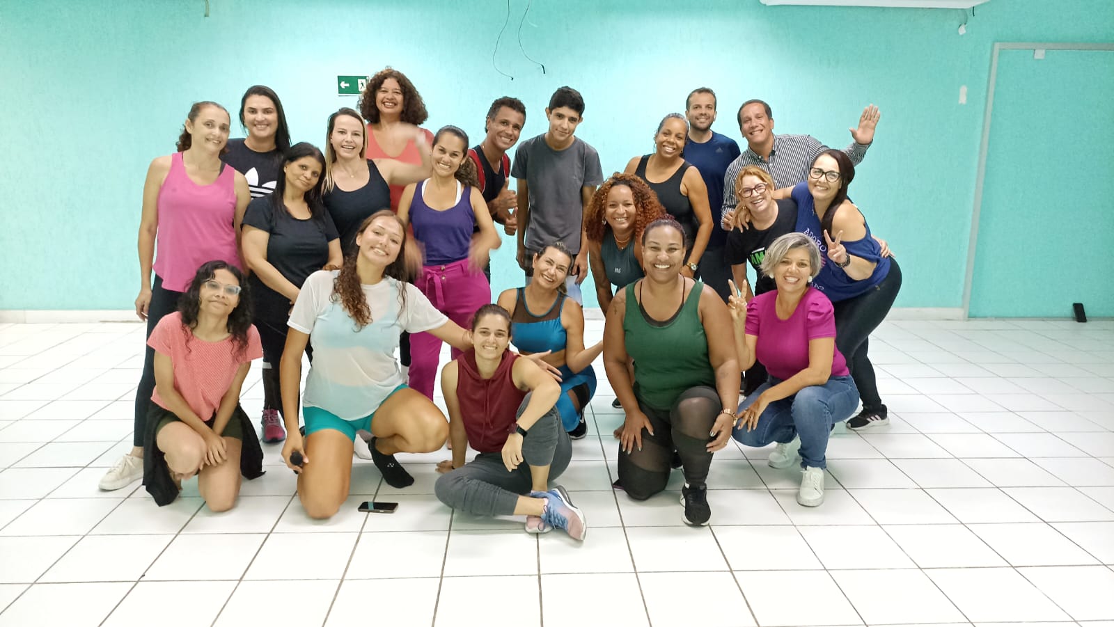aula de zumba