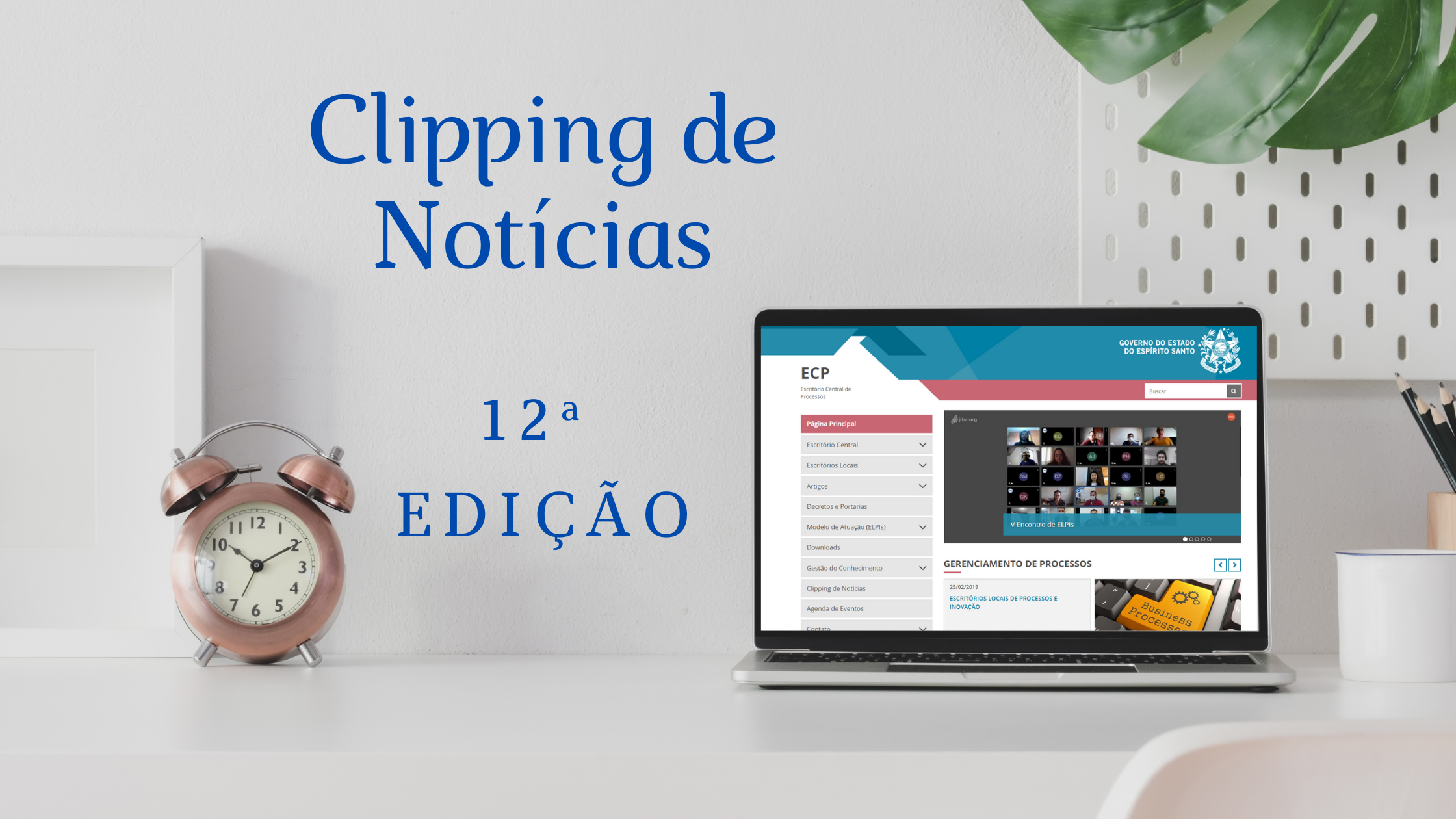 Capa_ Clipping de notícias